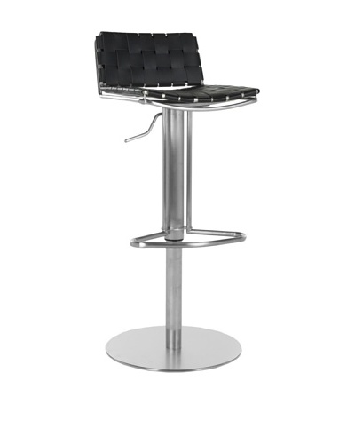 Safavieh Floyd Gas Lift Barstool, Black