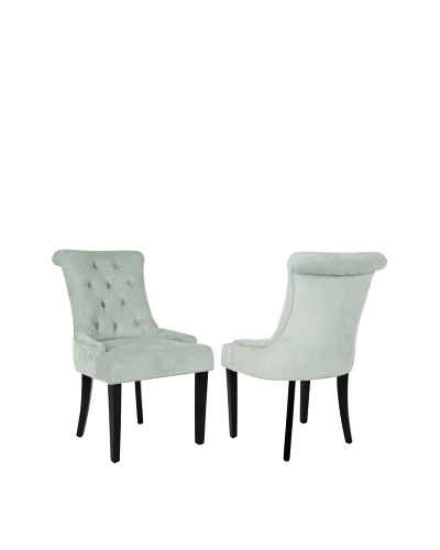 Safavieh Set of 2 Bowie Side Chairs, Light Blue