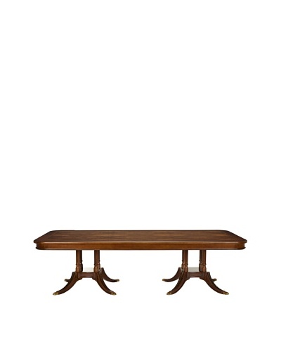 Safavieh Fruitwood Fixed Dining Table, Mahogany