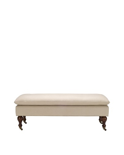 Safavieh Hampton Pillow Top Bench, Sand