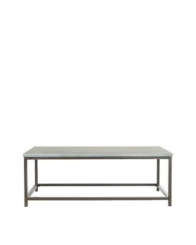 Safavieh Alec Coffee Table, Steel Blue