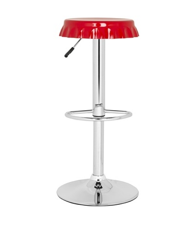 Safavieh Bunky Barstool, Red