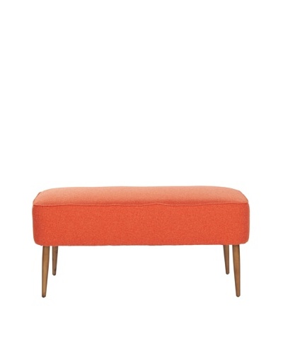 Safavieh Levi Bench, Orange