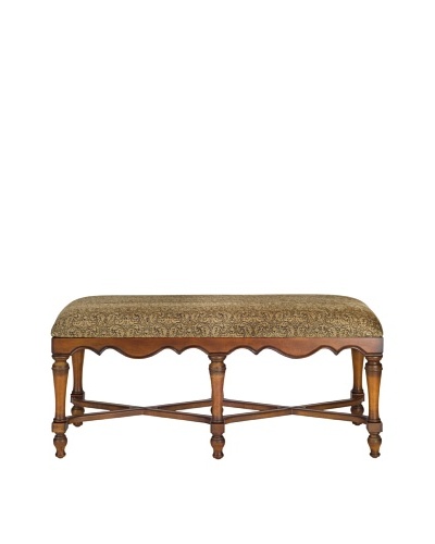 Safavieh Brittney Bench, Brown/Paisley