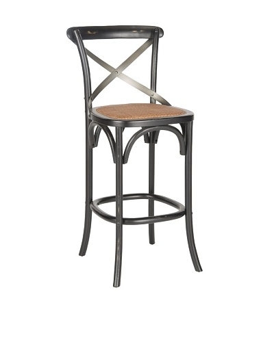 Safavieh Eleanor Barstool, Hickory