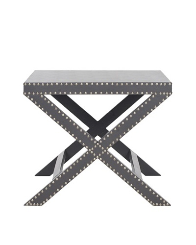 Safavieh Jeanine X End Table, Grey