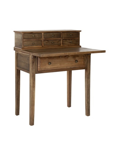 Safavieh Abigail Fold-Down Desk, Oak