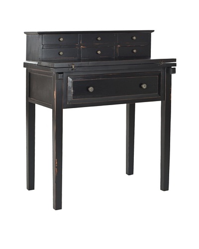 Safavieh Abigail Fold-Down Desk, Black