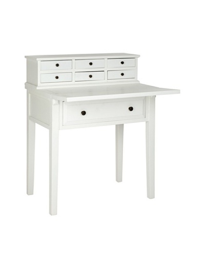 Safavieh Abigail Fold Down Desk, White