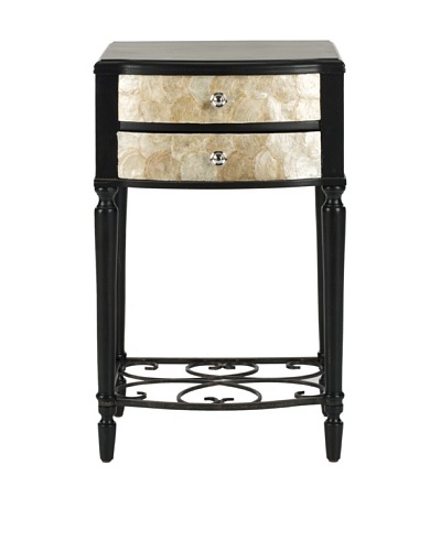 Safavieh Kathy End Table, Dark Brown