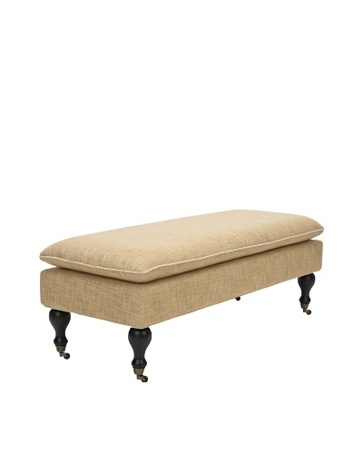 Safavieh Hampton Pillowtop Bench, GoldAs You See