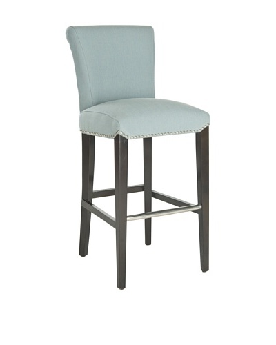 Safavieh Seth Bar Stool, Sky Blue