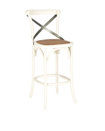 Safavieh Eleanor Barstool, Ivory