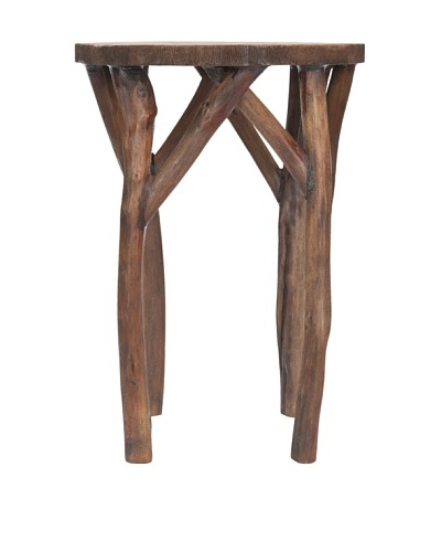 Safavieh Harper Round End Table, Brown