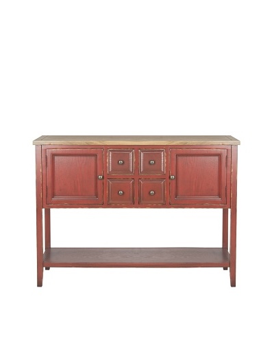 Charlotte Weathered Top Sideboard, Wine