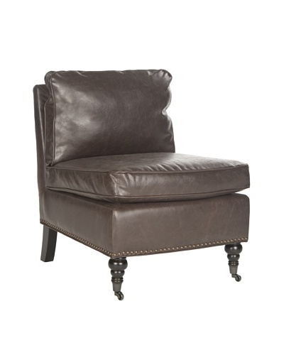 Safavieh Randy Slipper Chair, Antique Brown