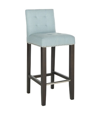 Safavieh Thompson Barstool, Sky Blue