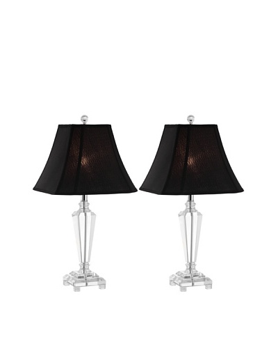 Safavieh Set of 2 Lilly Crystal Table Lamps