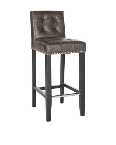 Safavieh Thompson Barstool, Antique Brown