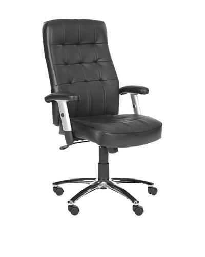 Safavieh Olga Desk Chair, Black