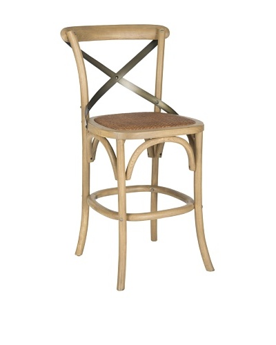 Safavieh Eleanor Counter Stool, Weathered Oak