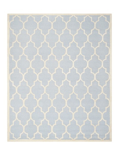 Safavieh Cambridge Rug, Light Blue/Ivory, 11' x 15'