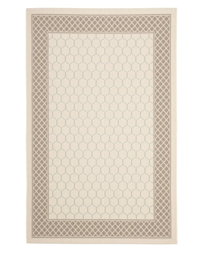 Safavieh Courtyard Indoor/Outdoor Rug [Beige/Dark Beige]