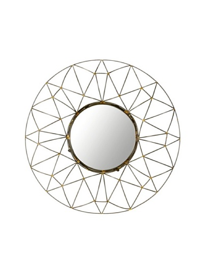 Safavieh Round Wall Mirror, NaturalAs You See