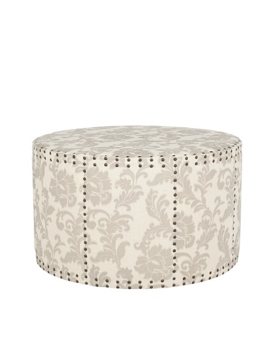 Safavieh Sherri Ottoman, Taupe/Beige