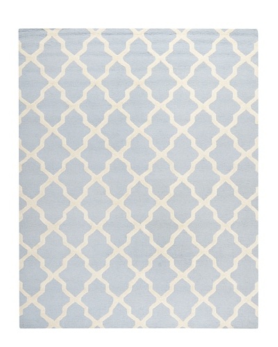 Safavieh Cambridge Rug, Light Blue/Ivory, 11′ x 15′