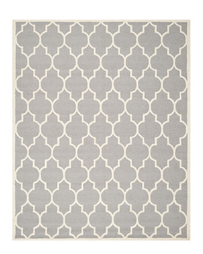 Safavieh Cambridge Rug, Silver/Ivory, 11' x 15'