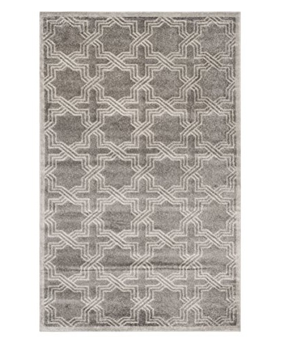 Safavieh Amherst Indoor/Outdoor Rug, Grey/Light Grey, 2' 6 x 4'