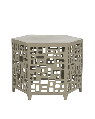 Safavieh Kelby End Table, Pearl Taupe