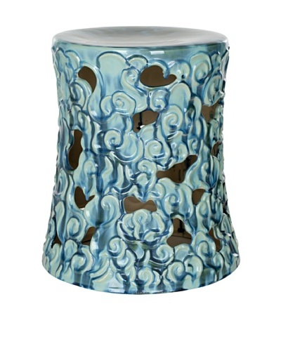 Safavieh Cloud Garden Stool, Blue