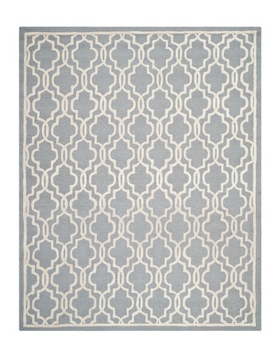 Safavieh Cambridge Rug, Silver/Ivory, 11' x 15'