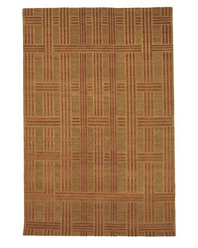 Safavieh Thomas O'Brien Deco Plaid Rug, Vermillion, 6' x 9'