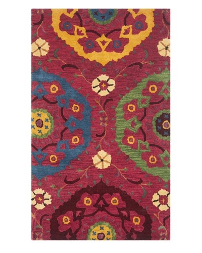 Safavieh Wyndham Rug, Red/Multi, 3' x 5'