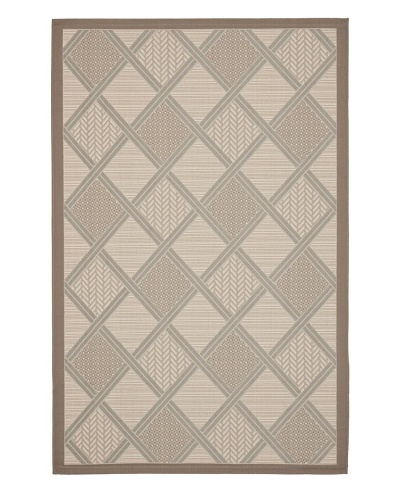 Safavieh Courtyard Indoor/Outdoor Rug [Beige/Dark Beige]