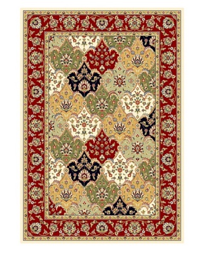 Safavieh Lyndhurst Rug, Multi/Red, 5′ 3″ x 7′ 6″