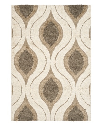 Safavieh Florida Rug, Cream/Smoke, 11' x 15'