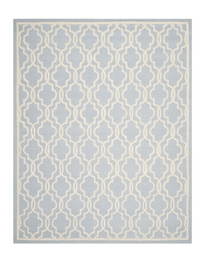 Safavieh Cambridge Rug, Light Blue/Ivory, 11′ x 15′