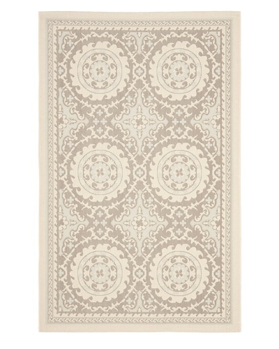 Safavieh Courtyard Indoor/Outdoor Rug [Beige/Dark Beige]