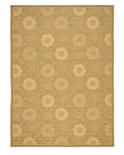 Safavieh Courtyard Indoor/Outdoor Rug [Gold/Natural]