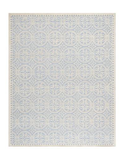 Safavieh Cambridge Rug, Light Blue/Ivory, 11' x 15'