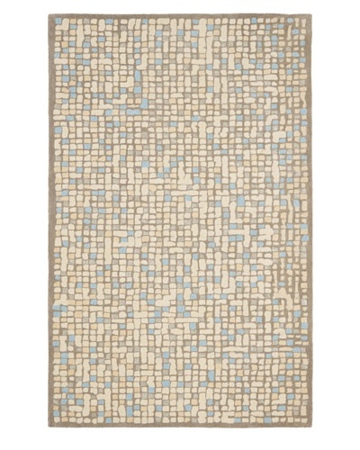 Safavieh Martha Stewart Mosaic Rug, Cornucopia Beige/Beige, 5′ x 8′