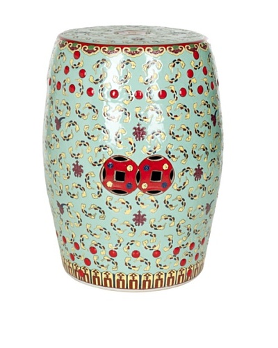 Safavieh Chinese Floral Stool, Multi