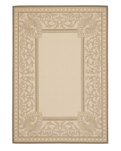 Safavieh Courtyard Indoor/Outdoor Rug [Beige/Dark Beige]