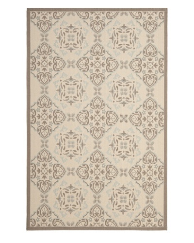 Safavieh Courtyard Indoor/Outdoor Rug [Beige/Dark Beige]