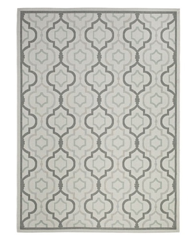 Safavieh Courtyard Indoor/Outdoor Rug [Light Grey/Anthracite]