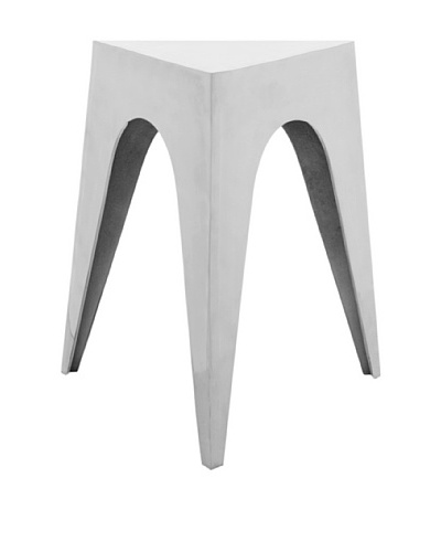 Safavieh Home Collection Amanda Triangle Aluminum Side Table